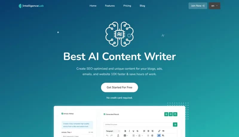 IntelligenceLab screenshot