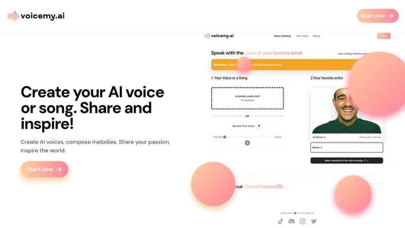 voicemy.ai website