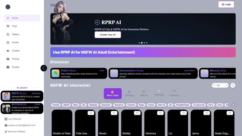 RPRP AI screenshot