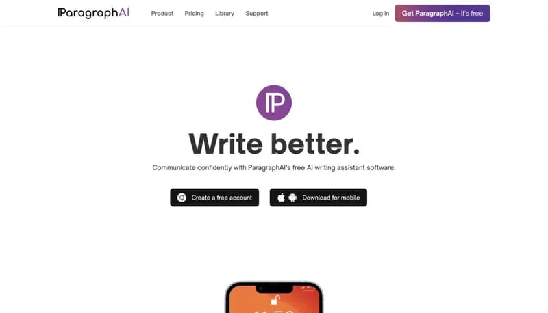 ParagraphAI screenshot