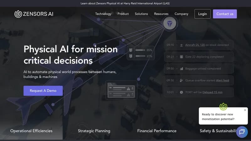 zensors website