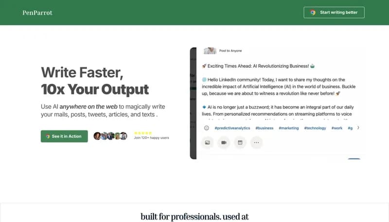 PenParrot screenshot