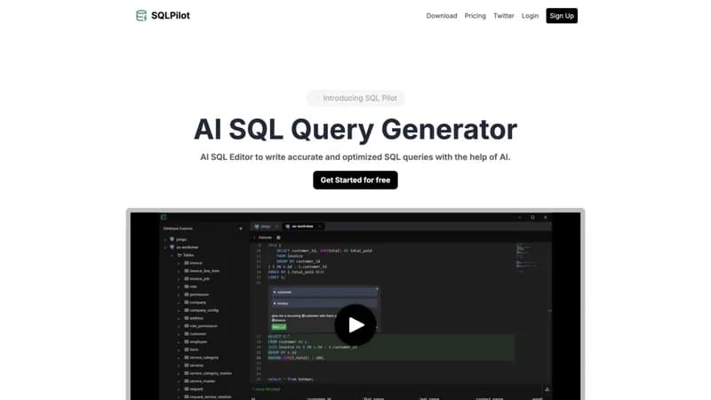 SQLPilot screenshot