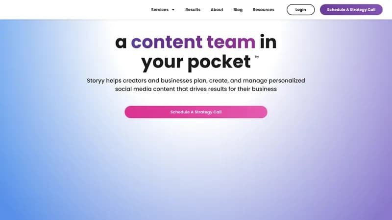 Storyy screenshot
