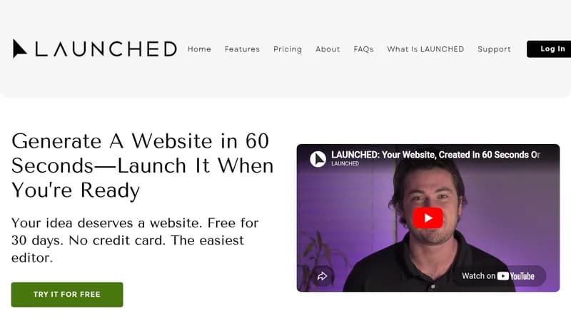 launched website