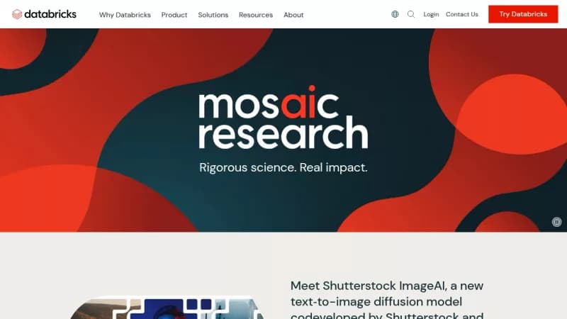 Databricks Mosaic screenshot