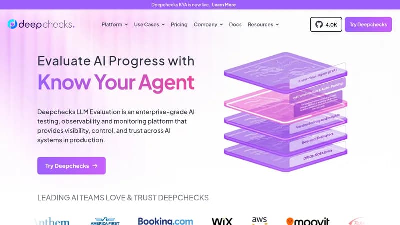 deepchecks website