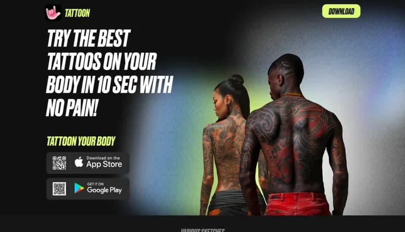 Tattoon screenshot