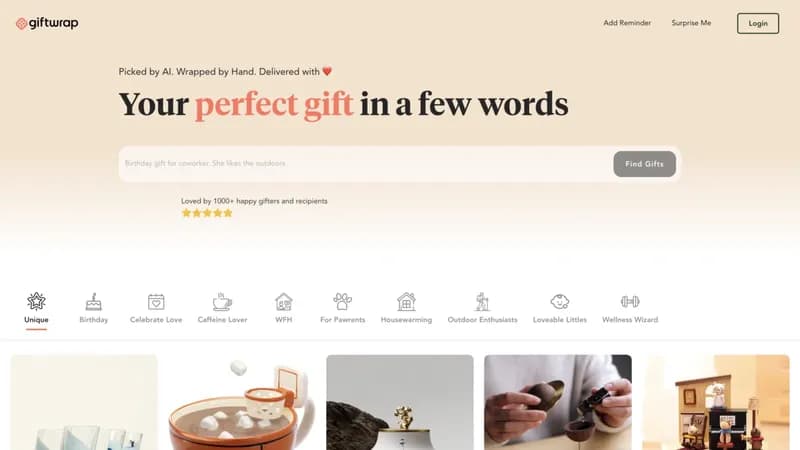 Giftwrap screenshot