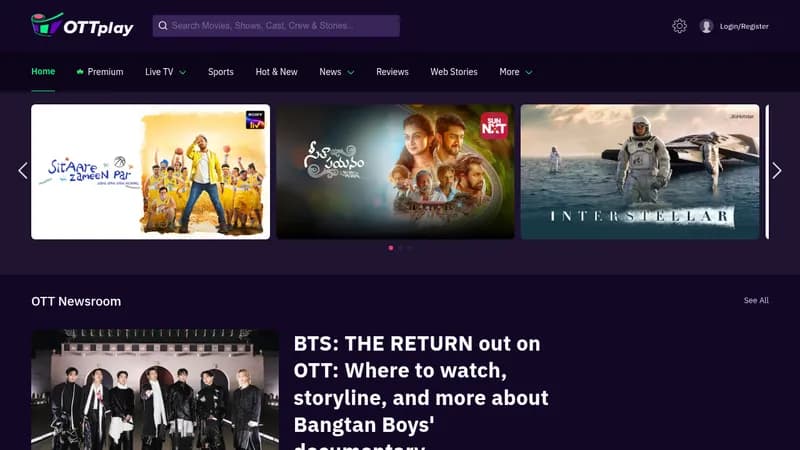 ottplay website