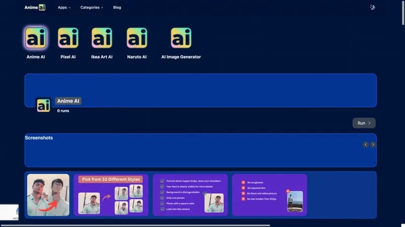 animeai.app screenshot