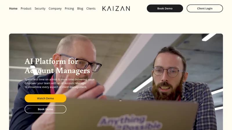 kaizan ai website