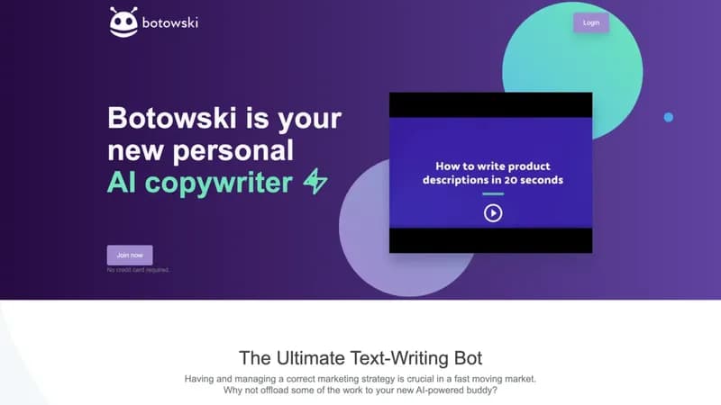 Botowski screenshot