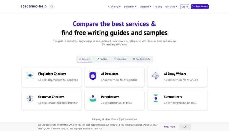 AcademicHelp screenshot