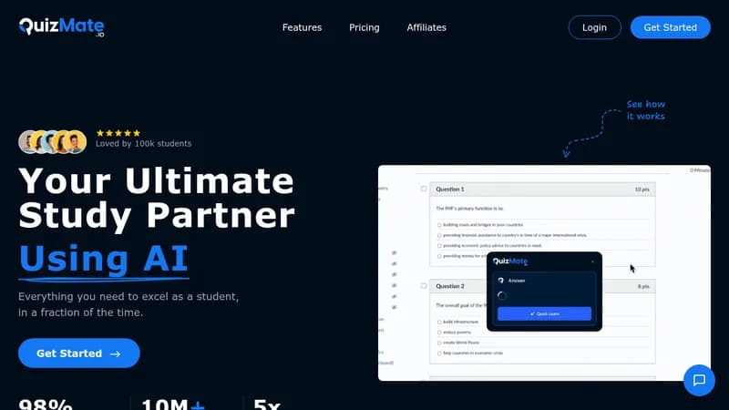 quizmate website