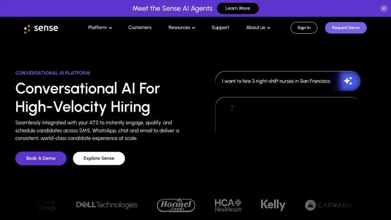 sense website