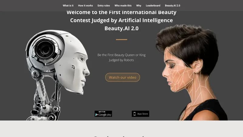 Beauty.AI screenshot