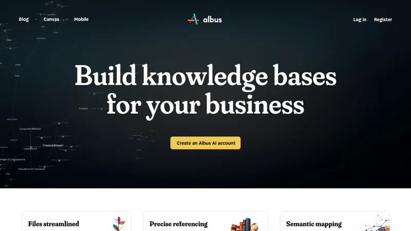 albus website
