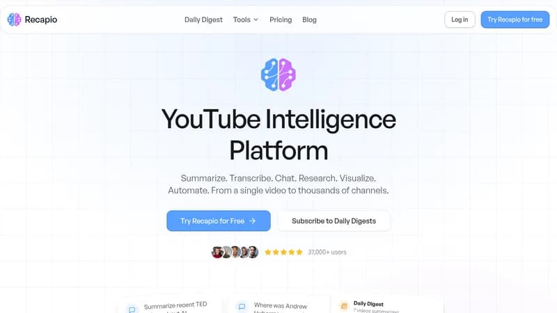 recapio website