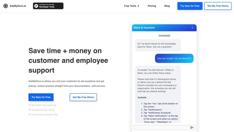 AskMyDocs.ai screenshot