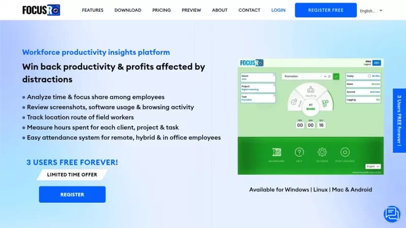 FocusRO screenshot