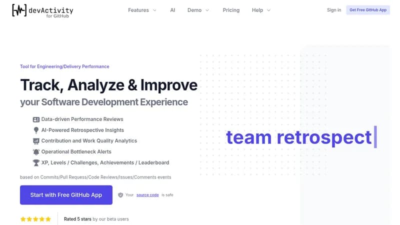 devactivity website