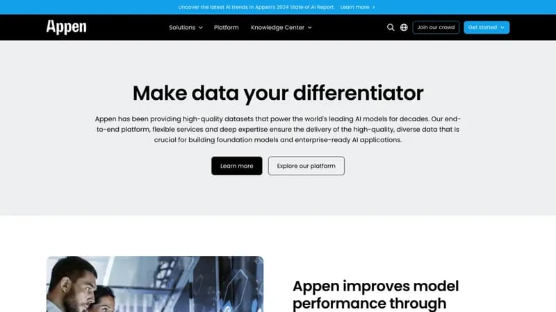 Appen screenshot