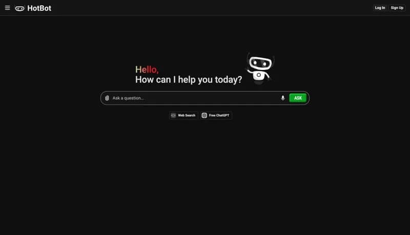HotBot screenshot