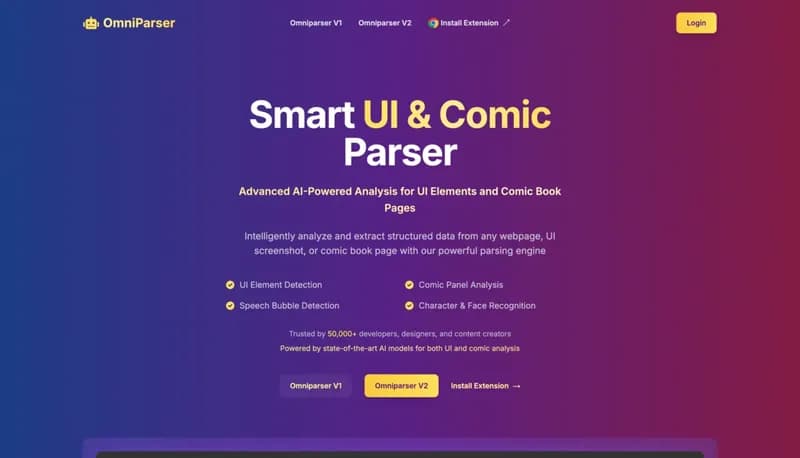 OmniParser screenshot