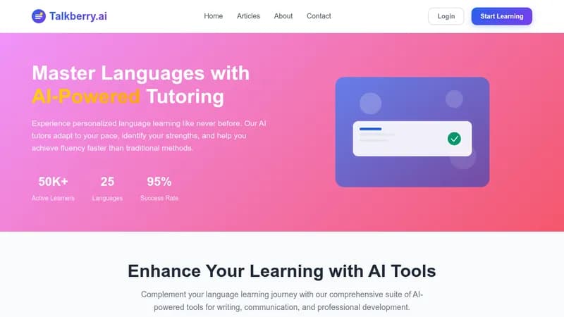 talkberry.ai website