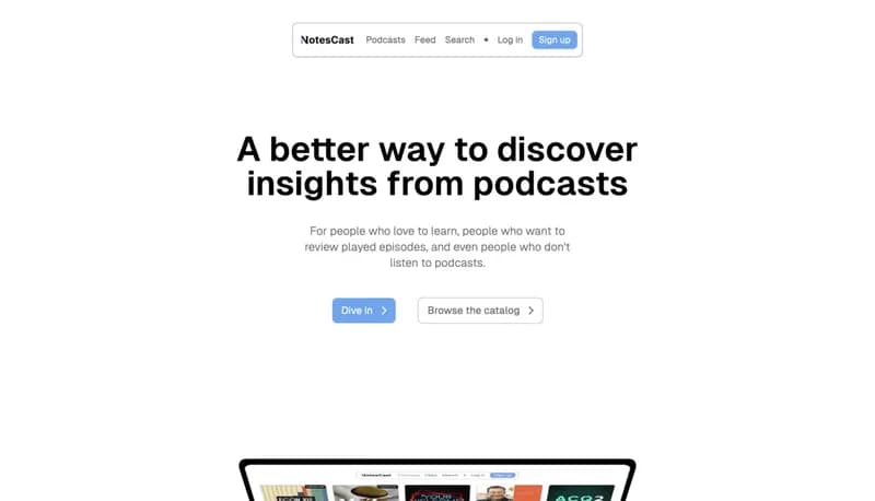 NotesCast screenshot