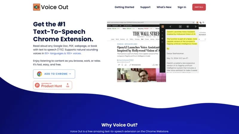 Voice Out screenshot