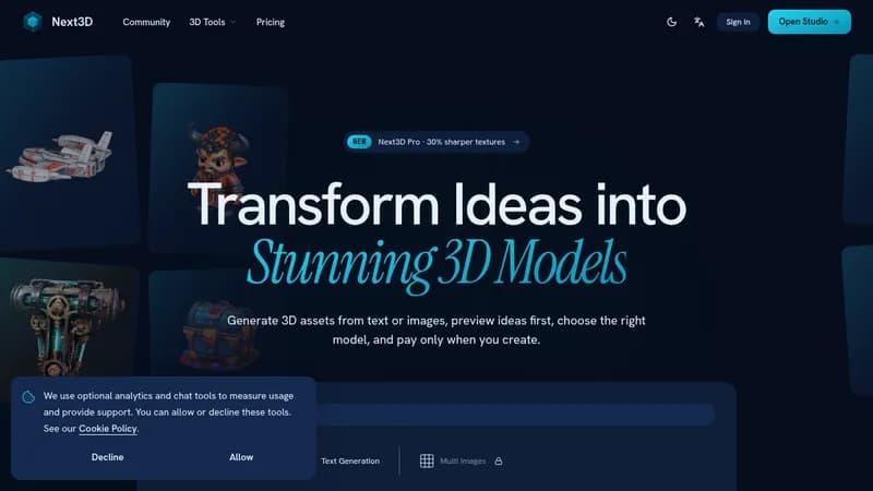 next3d website