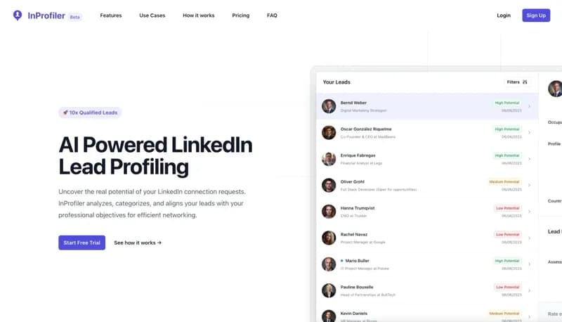 InProfiler screenshot