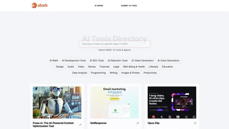 Stork.ai screenshot