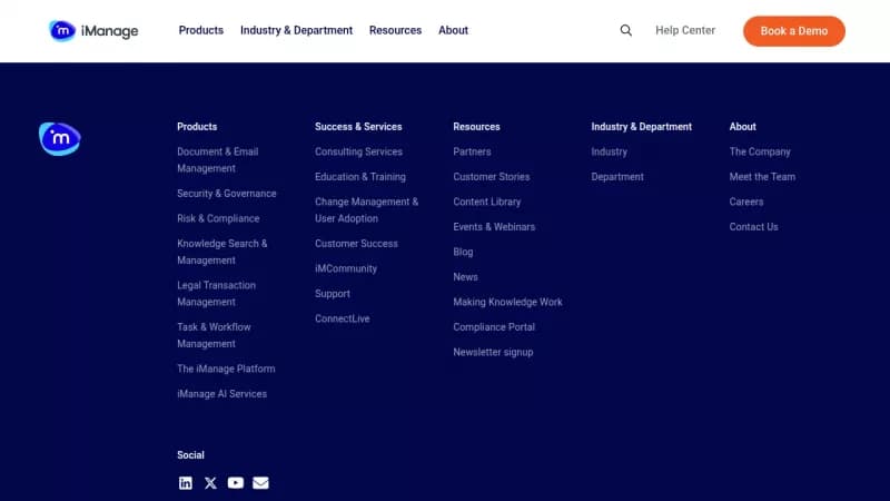 iManage screenshot