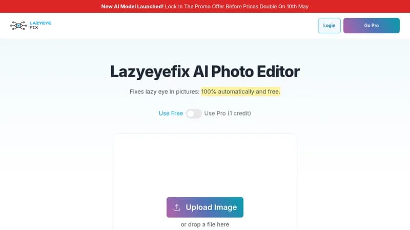 lazyeyefix ai photo editor website