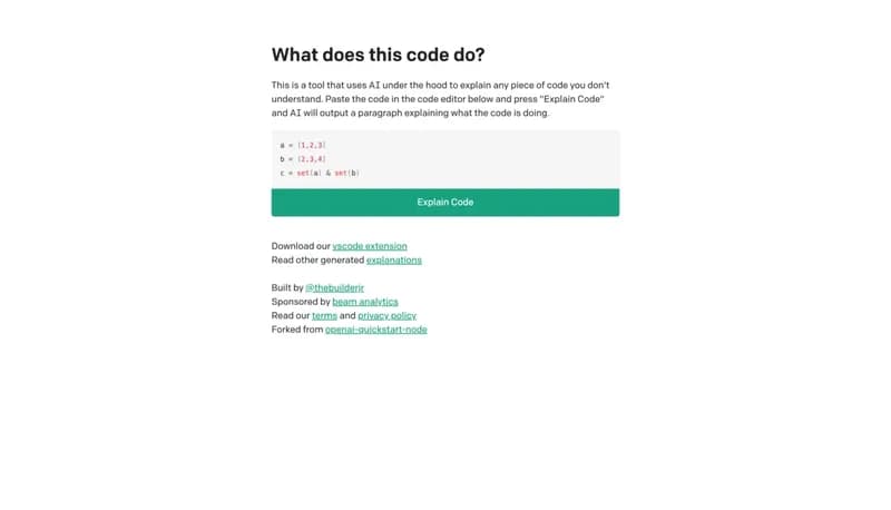 What Does This Code Do? screenshot