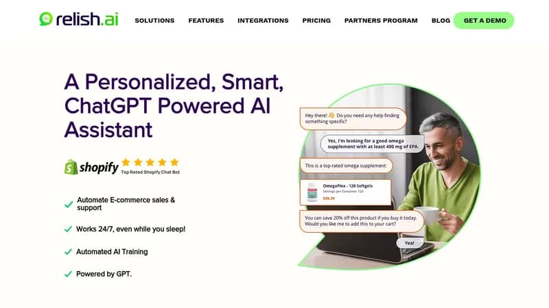 relish ai website