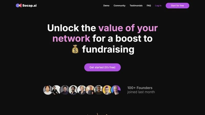 Socap.ai screenshot