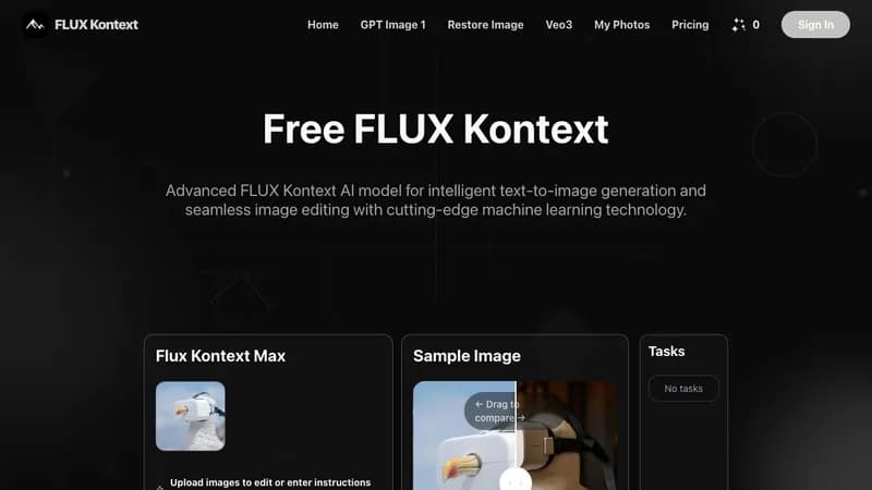 FLUX Kontext	 screenshot