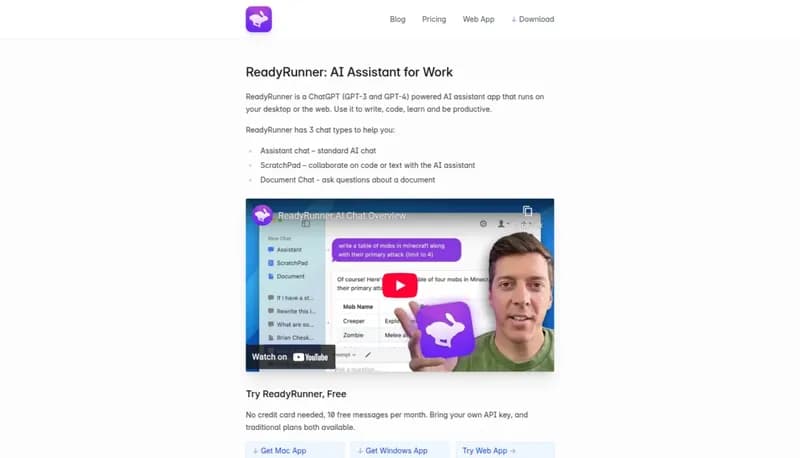 ReadyRunner screenshot