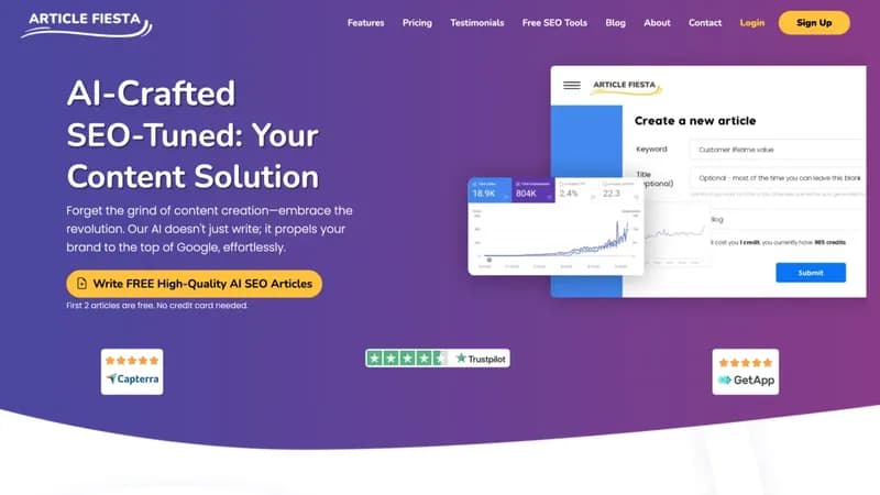 Article Fiesta screenshot