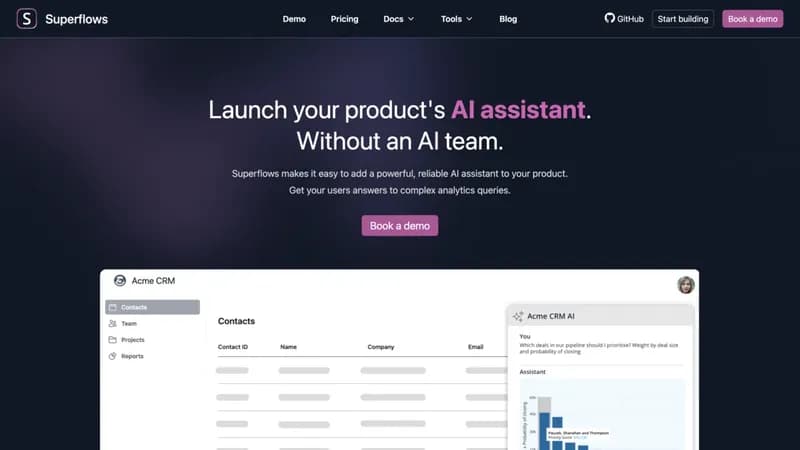 Superflows screenshot