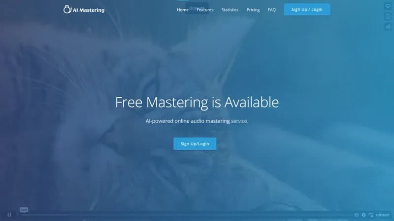 AI Mastering screenshot