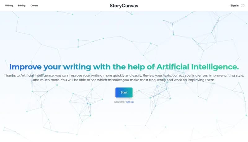 StoryCanvas screenshot