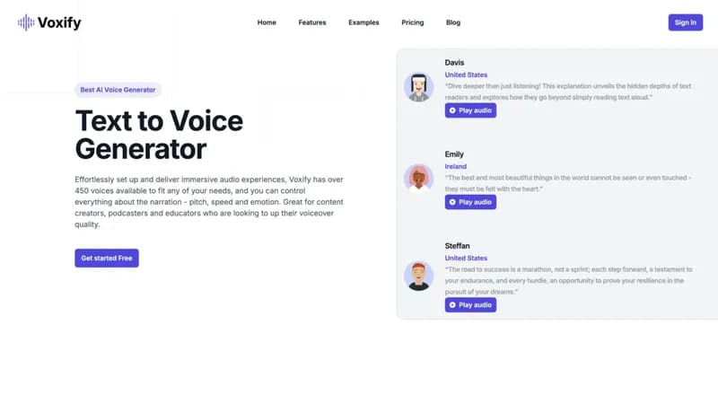 Voxify screenshot