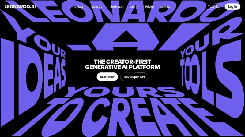 leonardo.ai website
