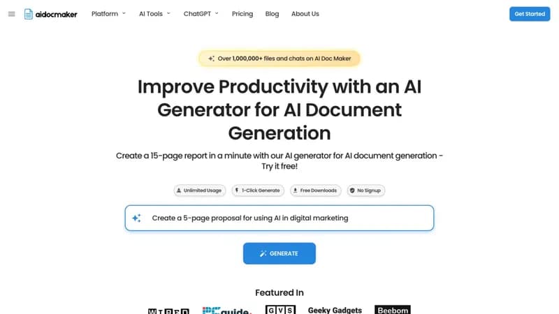 AI Doc Maker screenshot