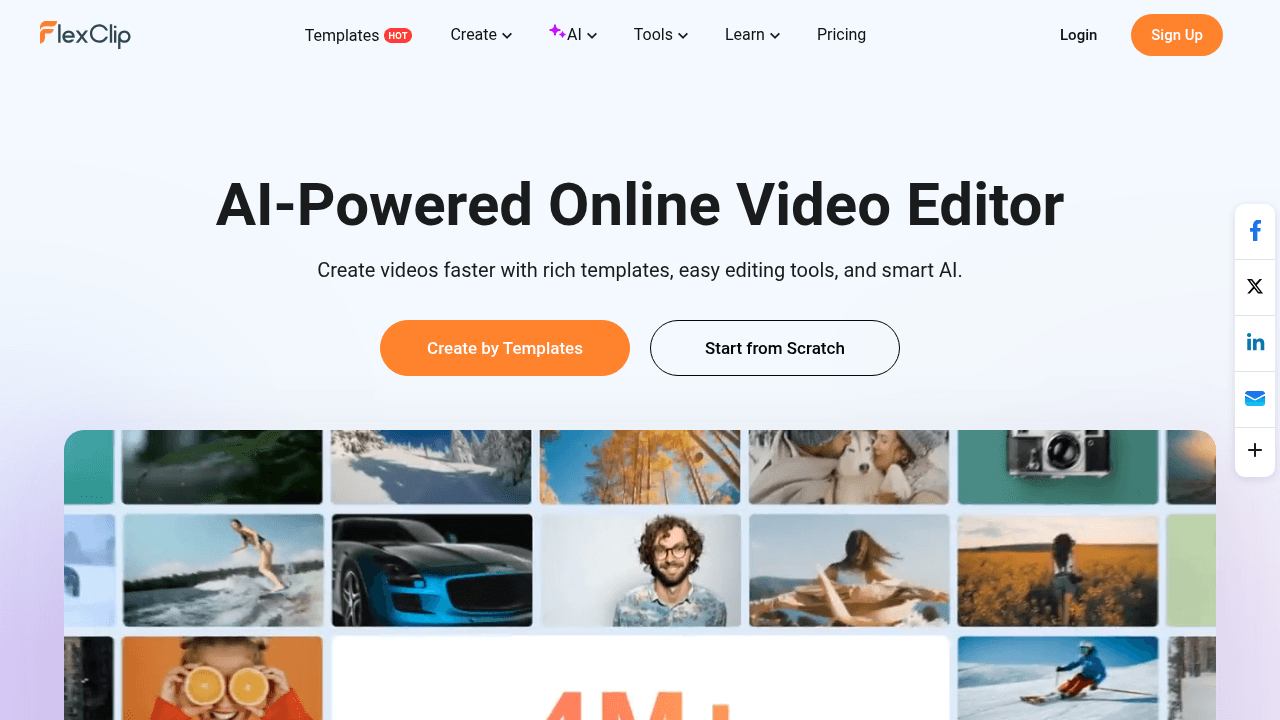 flexclip website